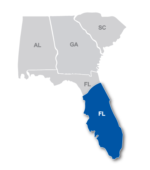 Central and South Florida Region Map.png